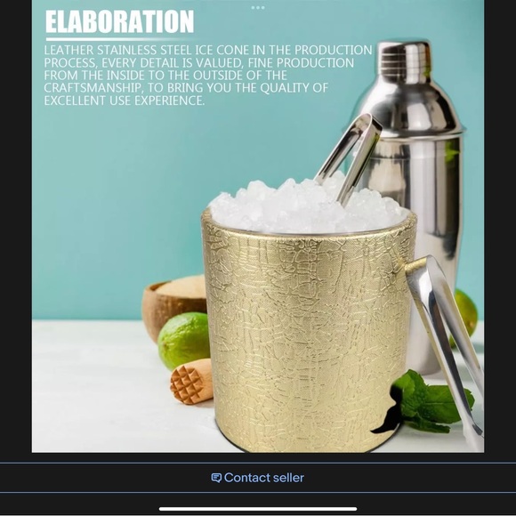 Cool Mid-Mo Style Ice Bucket - Picture 6 of 6